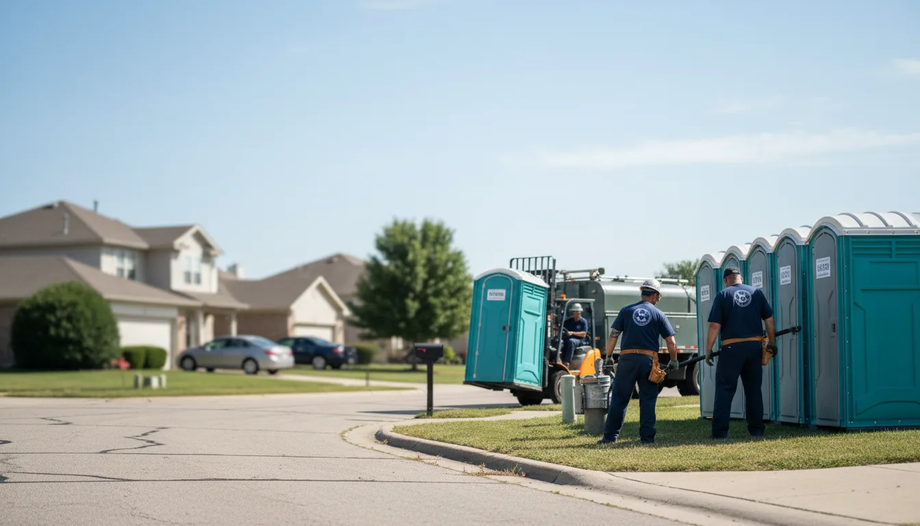 Porta Potty Rental in Iroquois, IL near me
